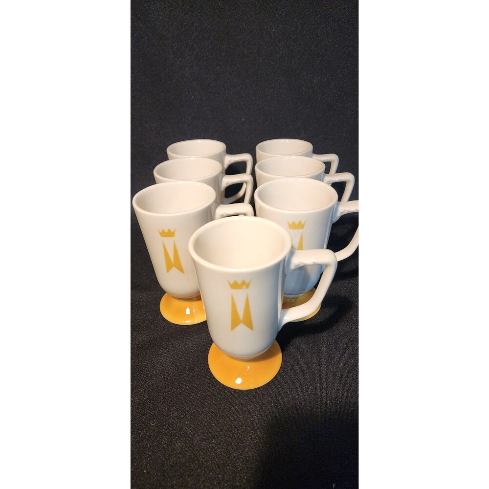Vintage Homer Laughlin Marriott Hotel Restaurant "Best China USA" Mug - Set of 7